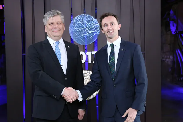 (l-r) Siim Kiisler, Minister, Ministry of Environment, Estonia; Archie Young, Head of International Negotiations, EU and Carbon Markets / Head of UK Delegation in the UNFCCC, Department for Business, Energy and Industrial Strategy, United Kingdom (Climate Change) Photo: Annika Haas (EU2017EE). B2B influencer marketing: a UK buyer's checklist