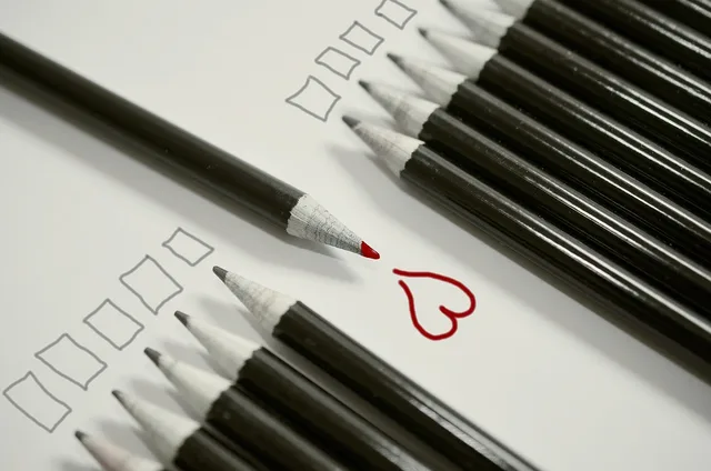 pencils, heart, red heart, be different, unequal, welcome, lovingly, positive, contrary, symbol, red pen, symbolism, feelings, emotion, note, be different, be different, be different, be different, be different, welcome, welcome, positive, positive, positive. Influencer agencies selection checklist for England